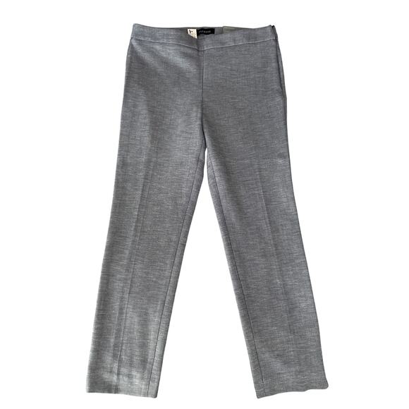Talbots Chatham Ankle Pants 8 Slim Leg Stretch Office Wear Side Zip Blue NEW - Picture 1 of 9